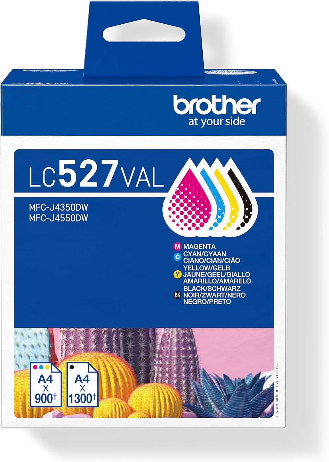 Brother LC-527BK/LC-527C/LC-527M/LC-527XL Inkjet Cartridges